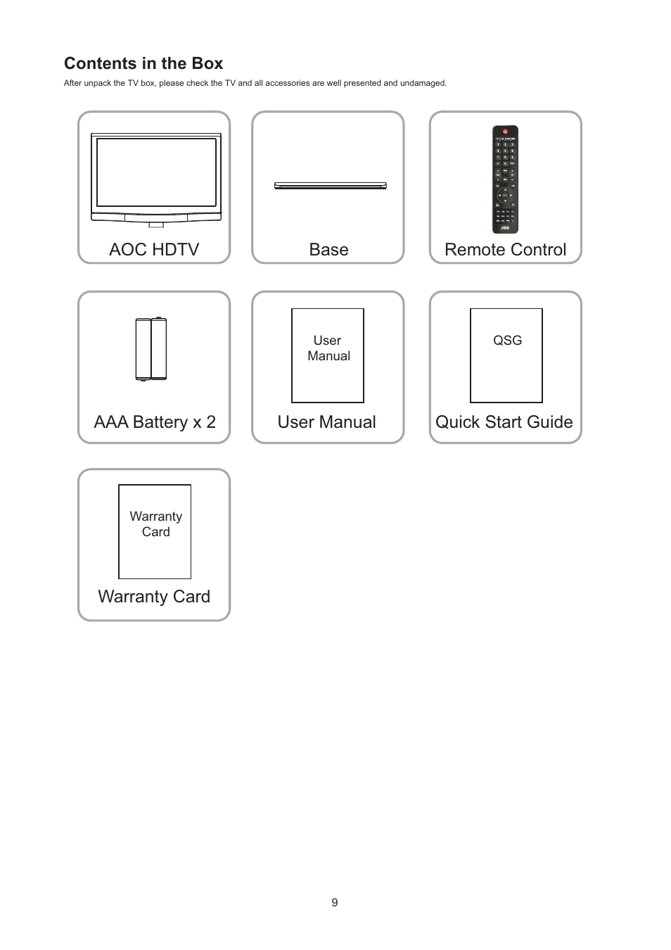 AOC LE24H067 User Manual | Page 10 / 37