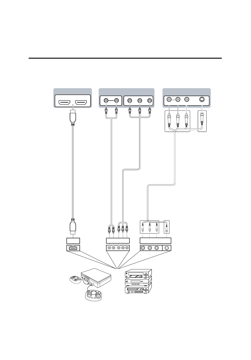 English, Ab c, 2 .2.2 conex ión a disposit ivos de av | Español | AOC LE23H062 User Manual | Page 57 / 123