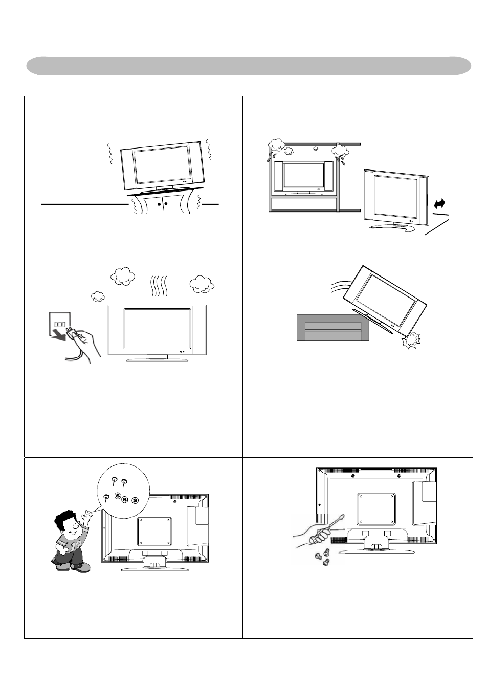 Précautions et rappels | AOC LE23H062 User Manual | Page 82 / 123