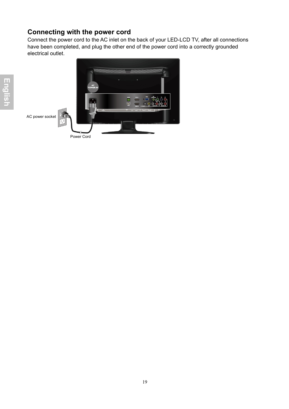 En gli sh | AOC LE24H060 User Manual | Page 20 / 43