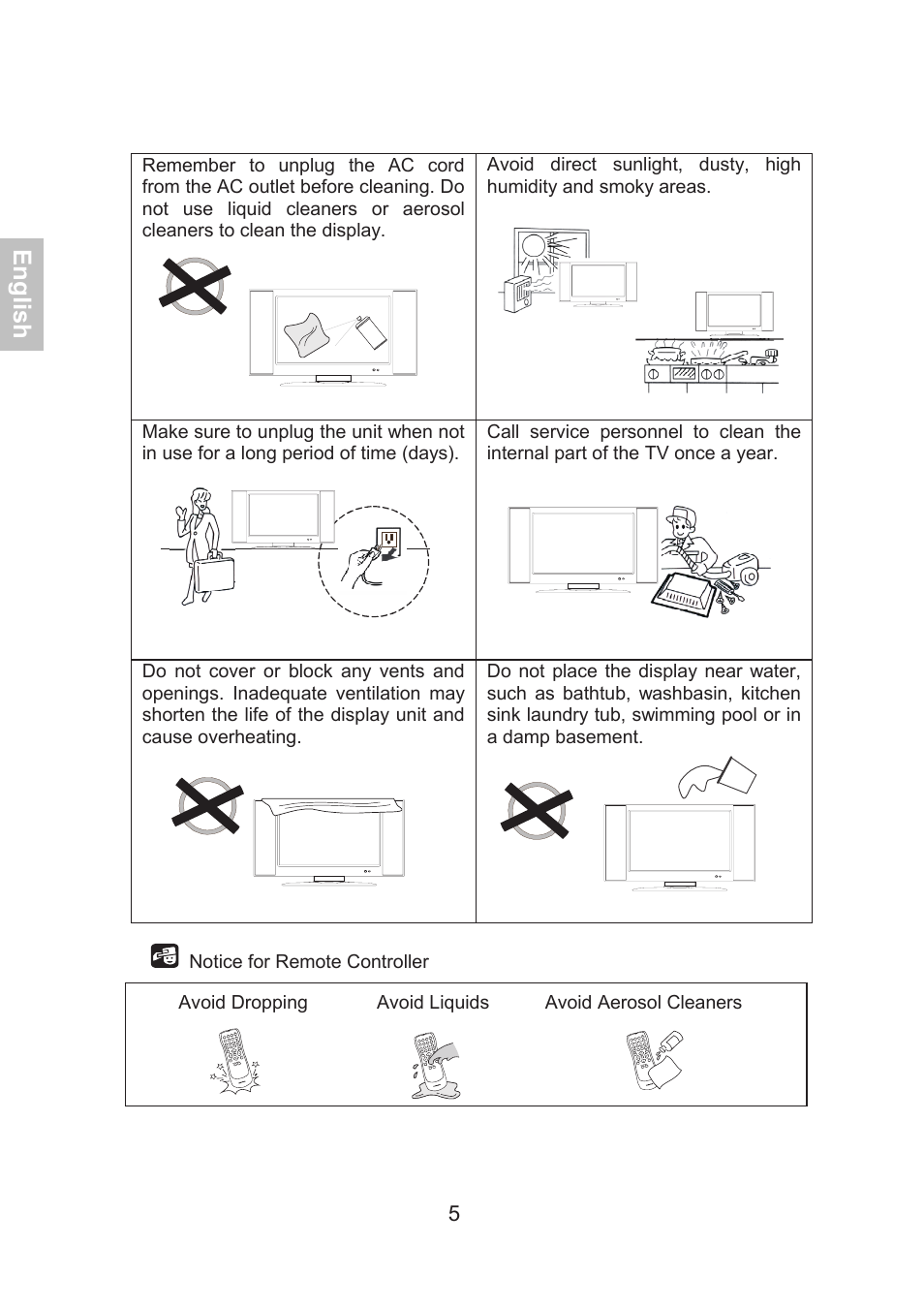 En gli sh | AOC LE24H060 User Manual | Page 6 / 43