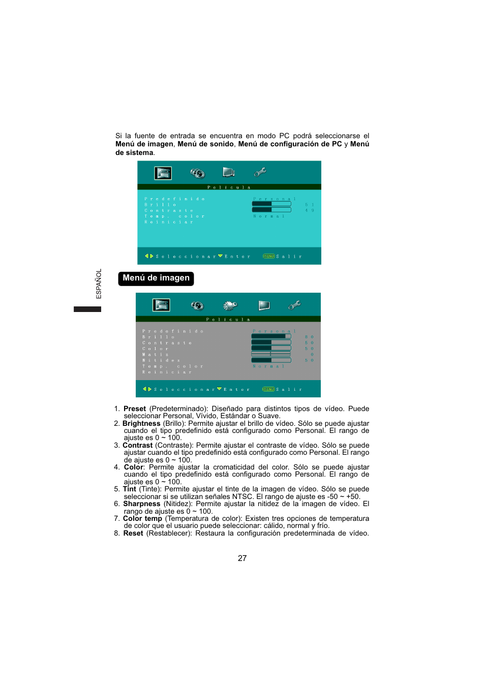 AOC L19W831 User Manual | Page 100 / 144