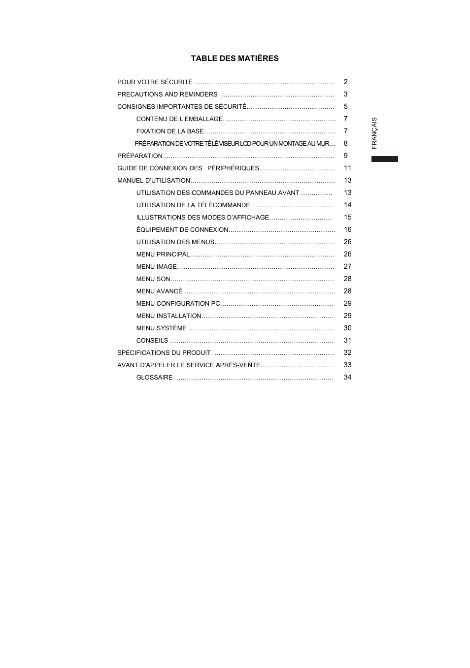 AOC L19W831 User Manual | Page 37 / 144