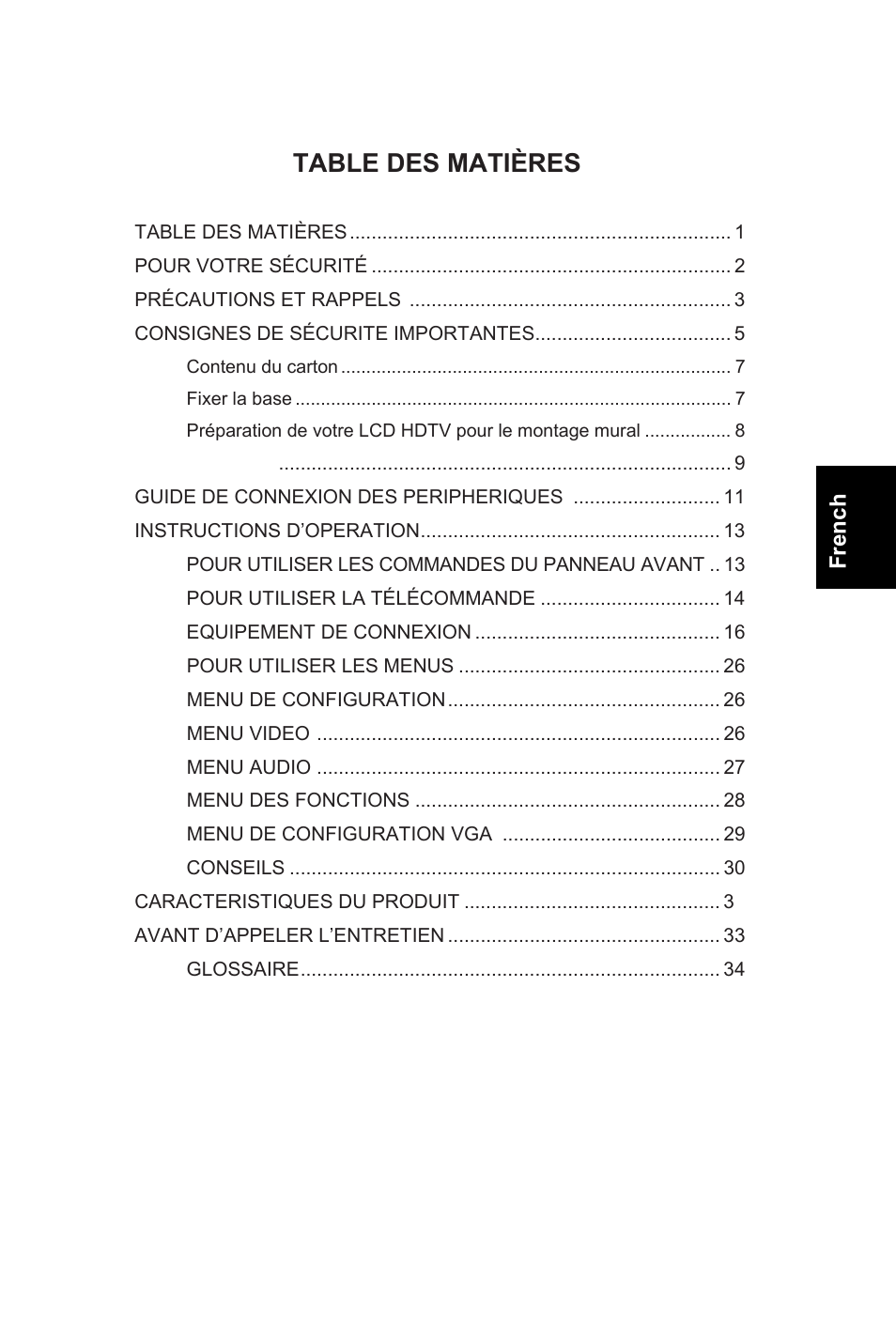 AOC L32W831 User Manual | Page 36 / 139