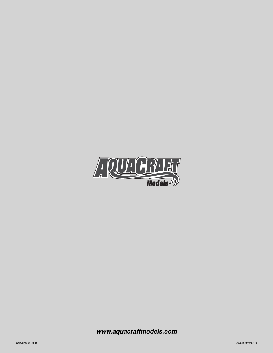 AquaCraft Alligator Tours User Manual | Page 12 / 12