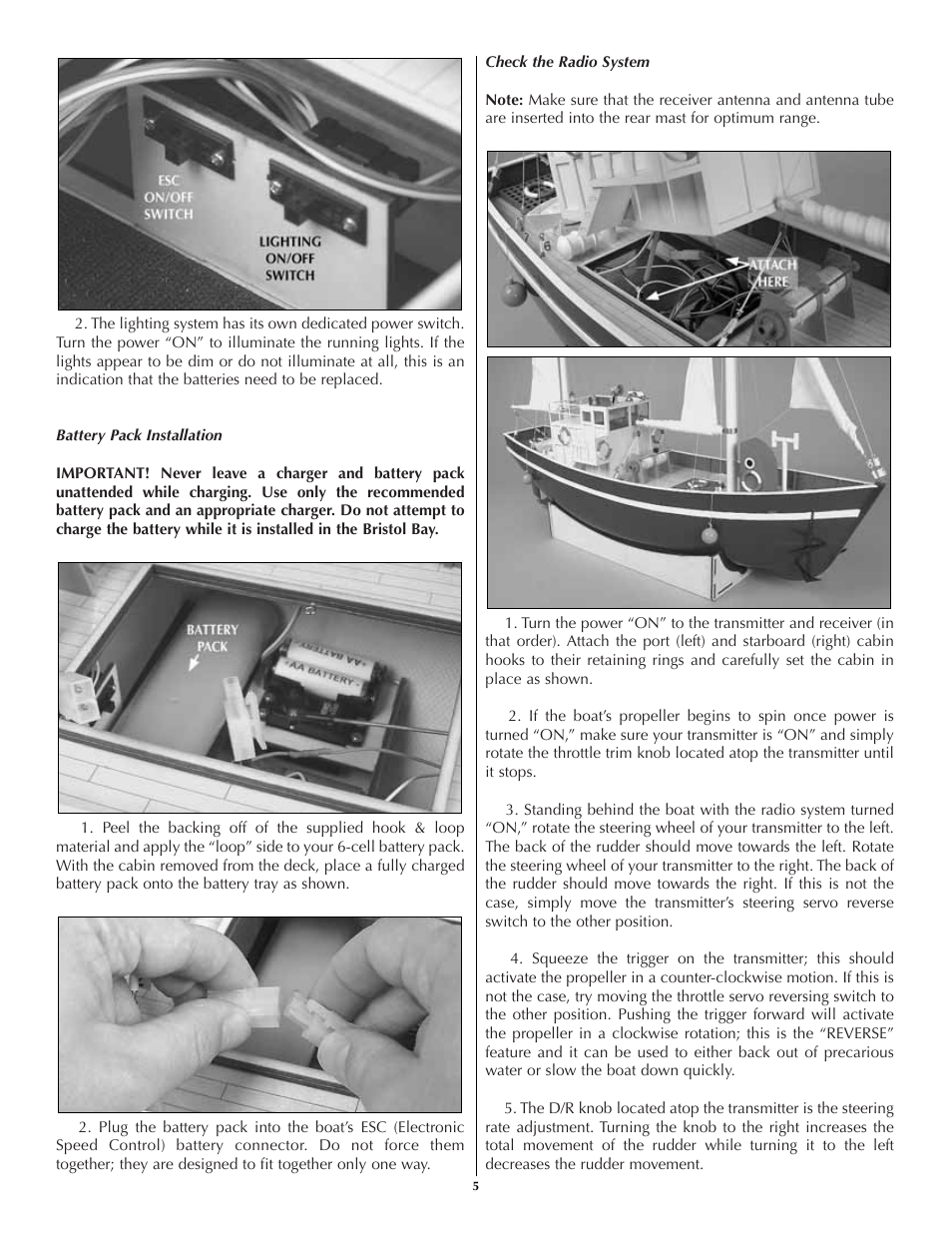 AquaCraft Bristol Bay User Manual | Page 5 / 8