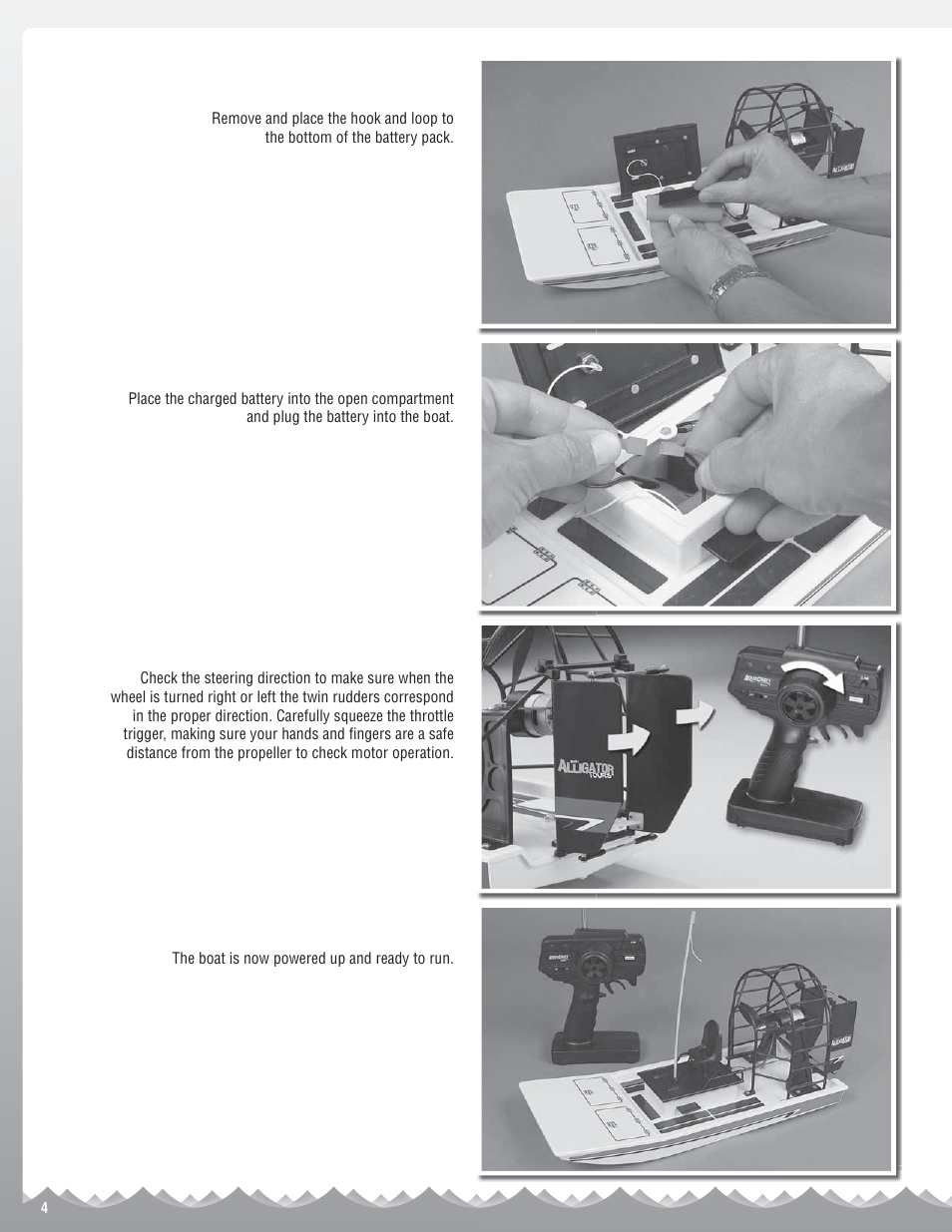 AquaCraft Mini Alligator Tours User Manual | Page 4 / 8