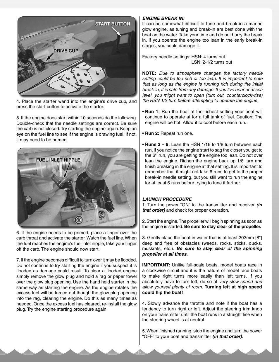 AquaCraft Miss Vegas Deuce User Manual | Page 9 / 16