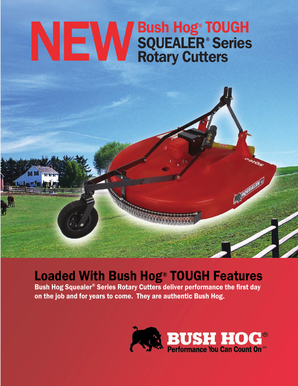 Bush Hog TOUGH SqUealer Series User Manual | 6 pages