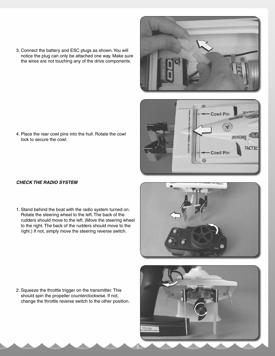 AquaCraft Rio EP User Manual | Page 5 / 16