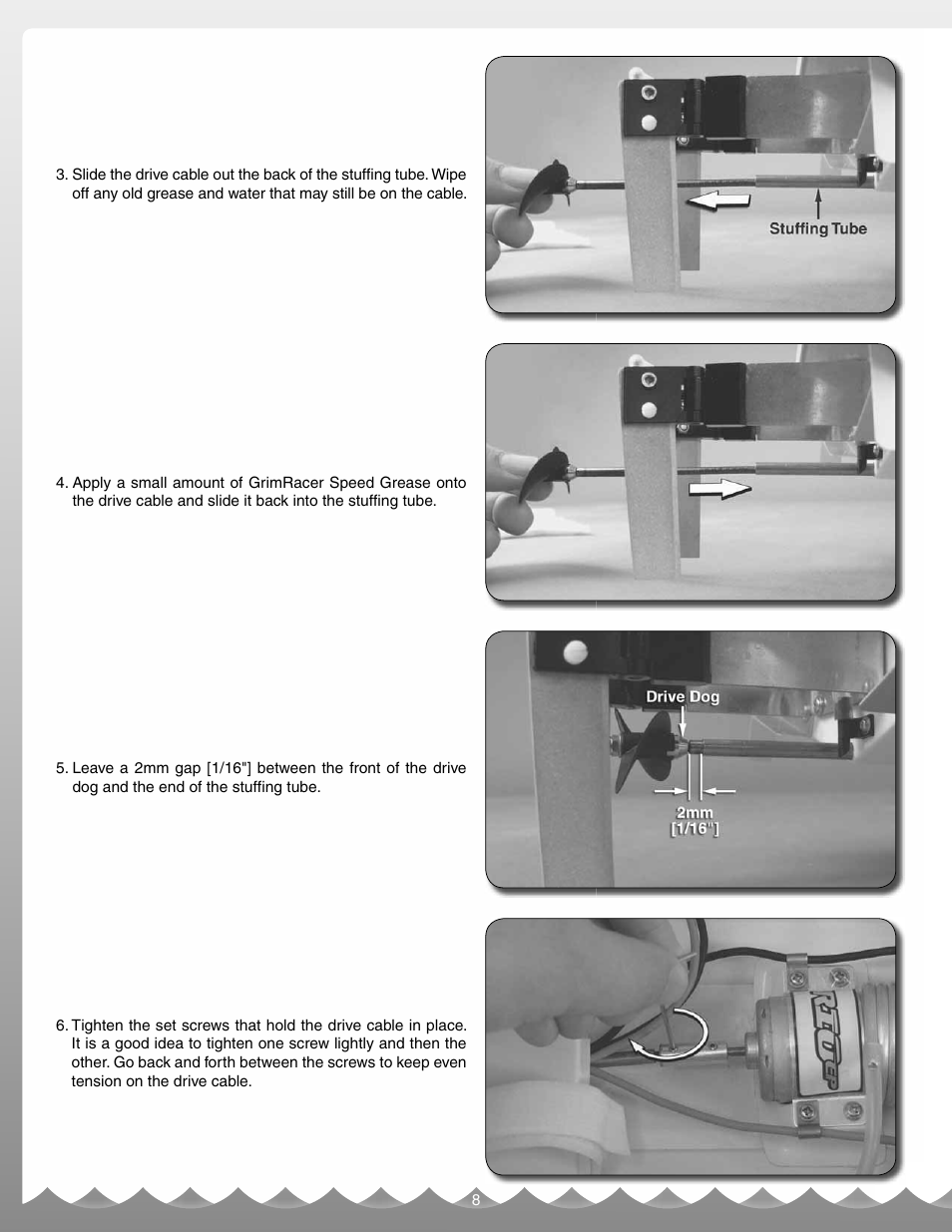 AquaCraft Rio EP User Manual | Page 8 / 16