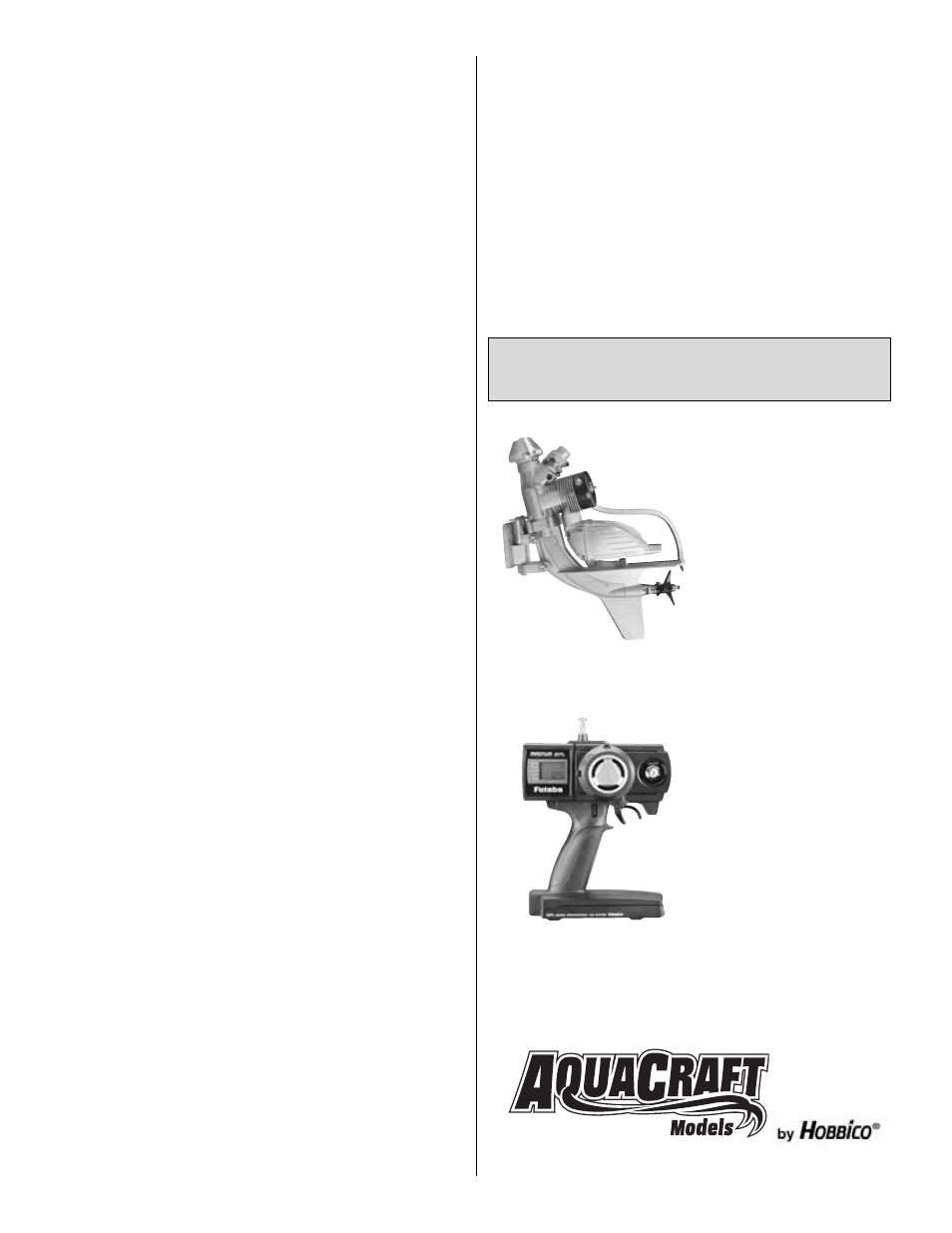 Other items available from aquacraft | AquaCraft Top Speed 2 User Manual | Page 18 / 20