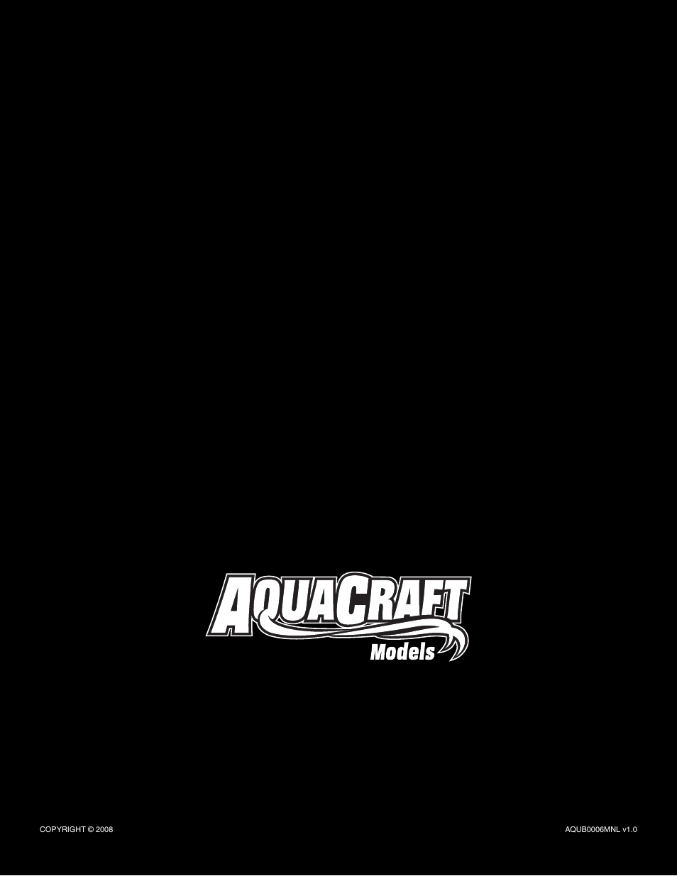 AquaCraft VS1 User Manual | Page 20 / 20