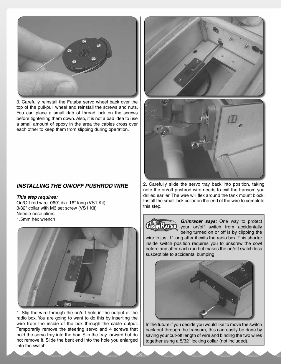 AquaCraft VS1 User Manual | Page 8 / 20