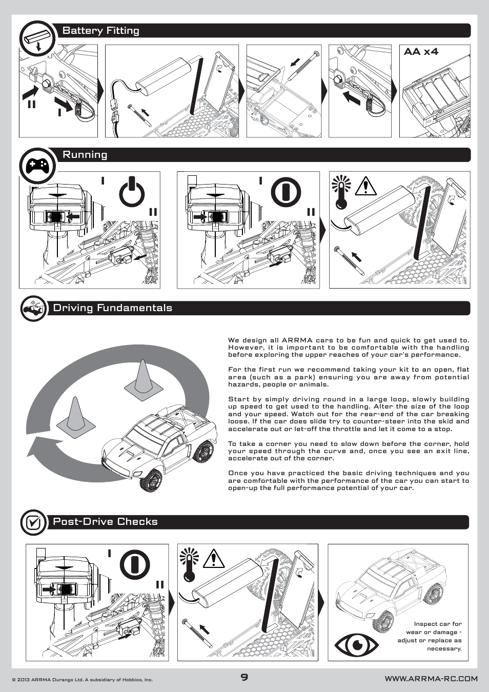 Iii ii | ARRMA AR102546 Manual User Manual | Page 9 / 40