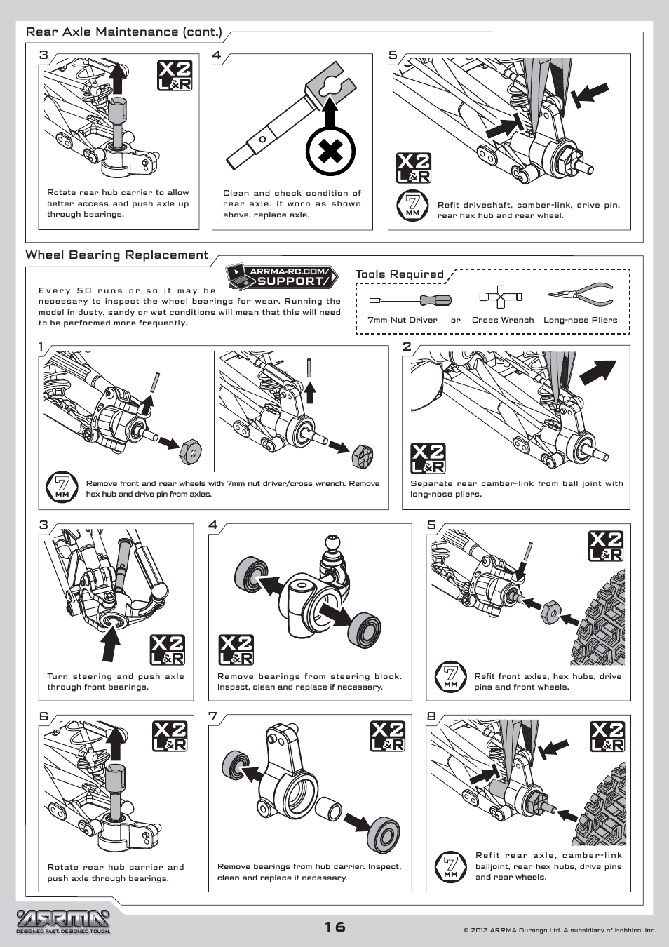ARRMA AR102535 Manual User Manual | Page 16 / 40