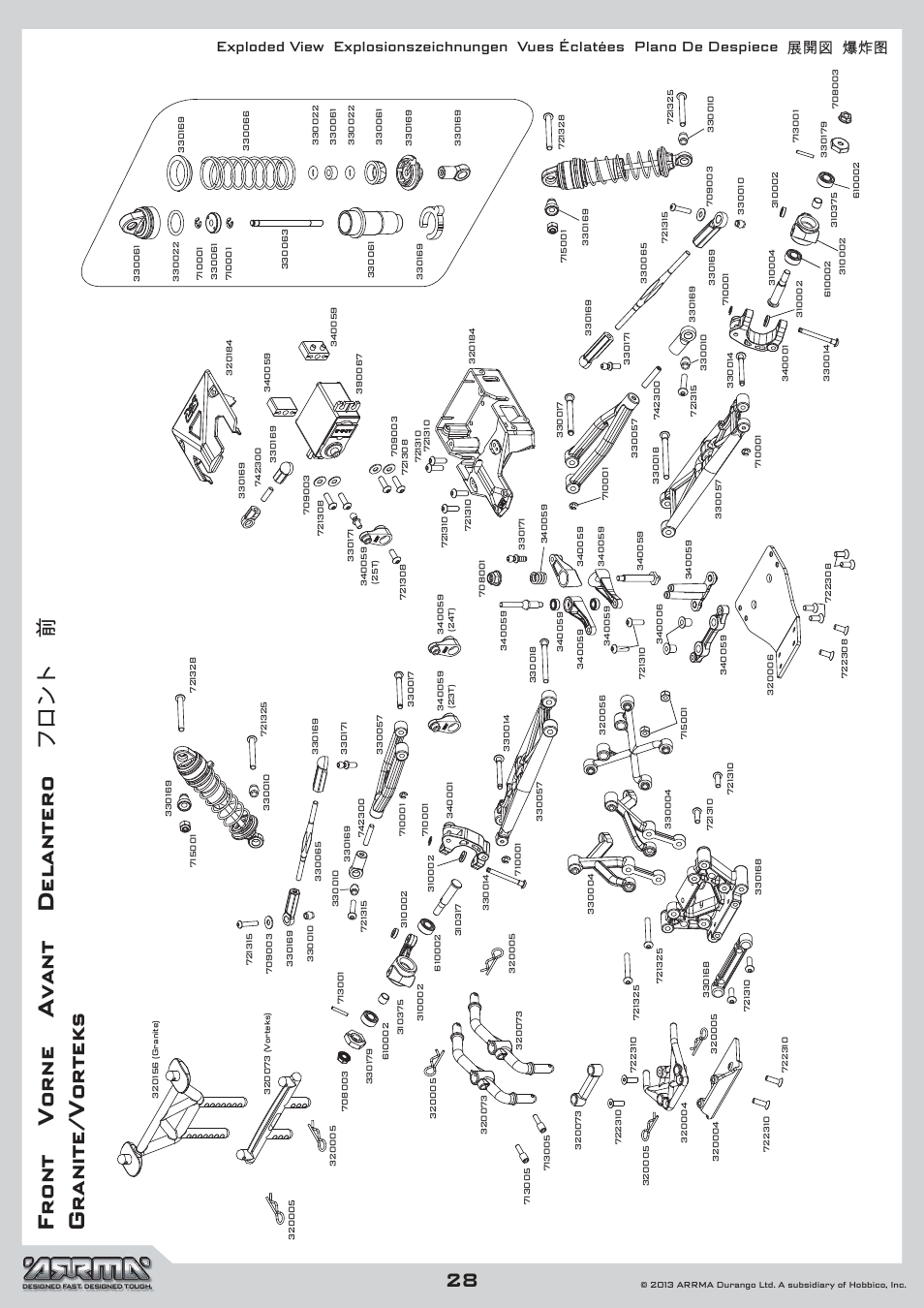 ARRMA AR102535 Manual User Manual | Page 28 / 40