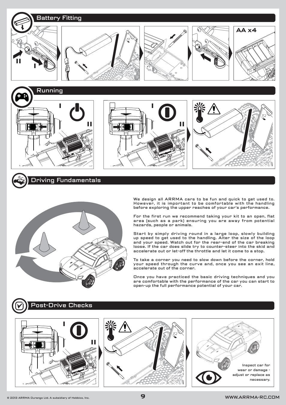 Iii ii | ARRMA AR102535 Manual User Manual | Page 9 / 40
