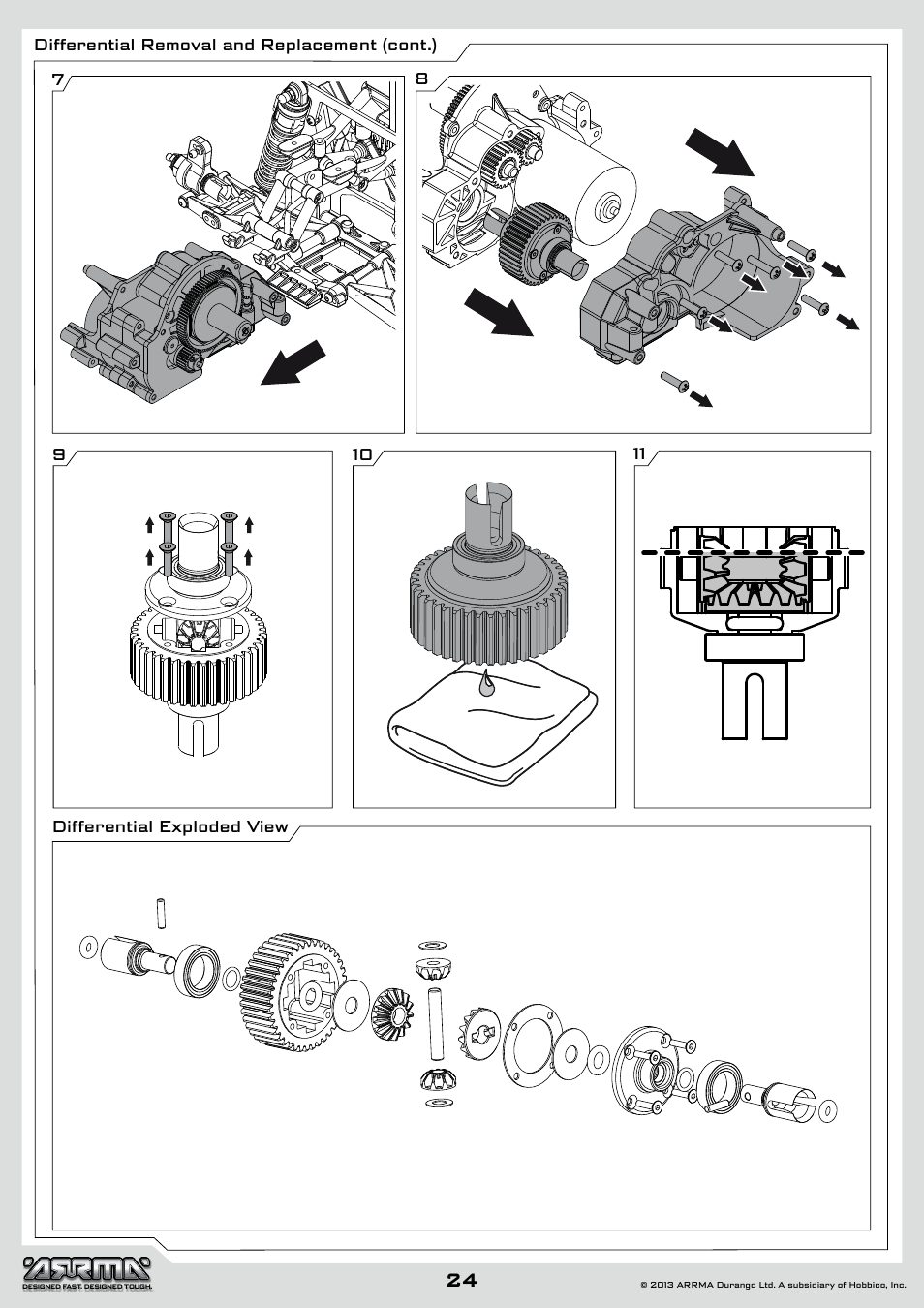 ARRMA AR102612 User Manual | Page 24 / 44