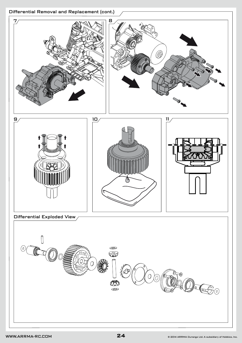 ARRMA AR102626 User Manual | Page 24 / 42