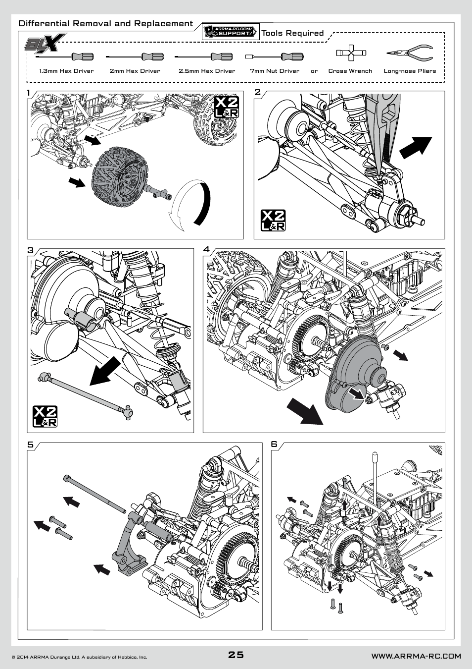 ARRMA AR102626 User Manual | Page 25 / 42