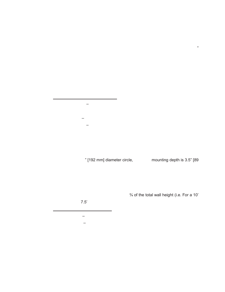 Installation instructions | Artison Mezzanine User Manual | Page 4 / 8