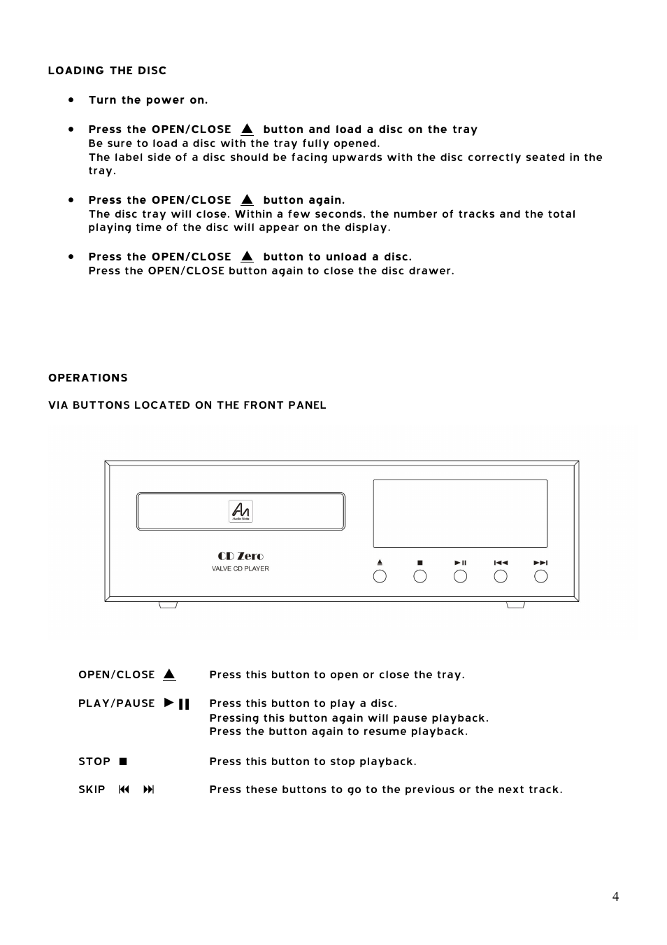 Audio Note CD-0 User Manual | Page 5 / 8
