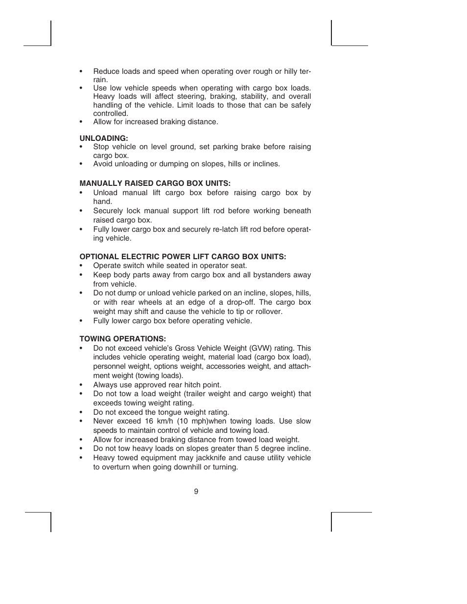 Bush Hog TH4200 User Manual | Page 11 / 82