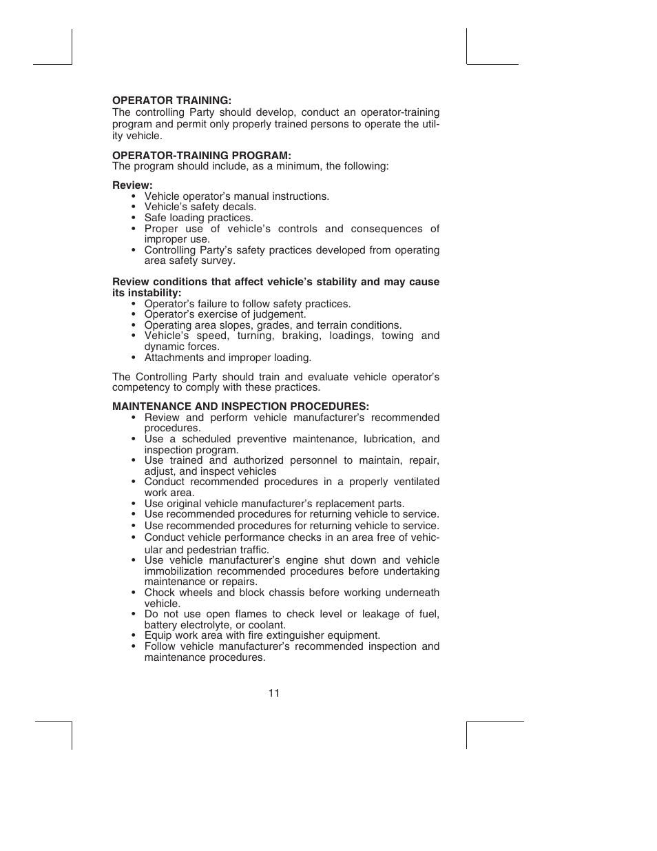 Bush Hog TH4200 User Manual | Page 13 / 82