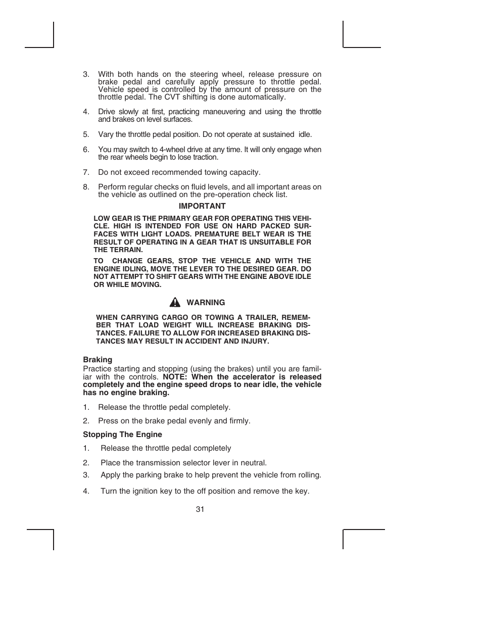 Bush Hog TH4200 User Manual | Page 33 / 82