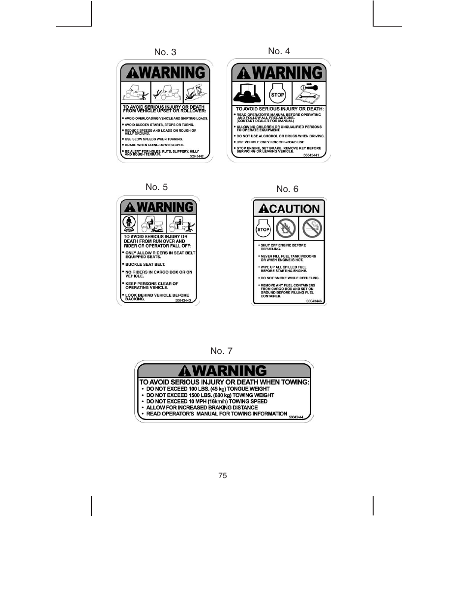 Bush Hog TH4200 User Manual | Page 77 / 82