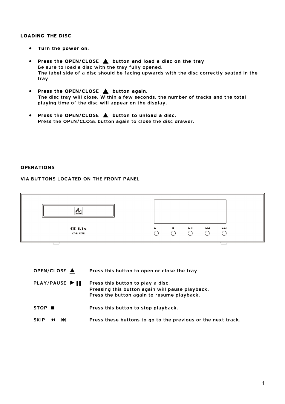 Audio Note CD-1.1x User Manual | Page 5 / 8