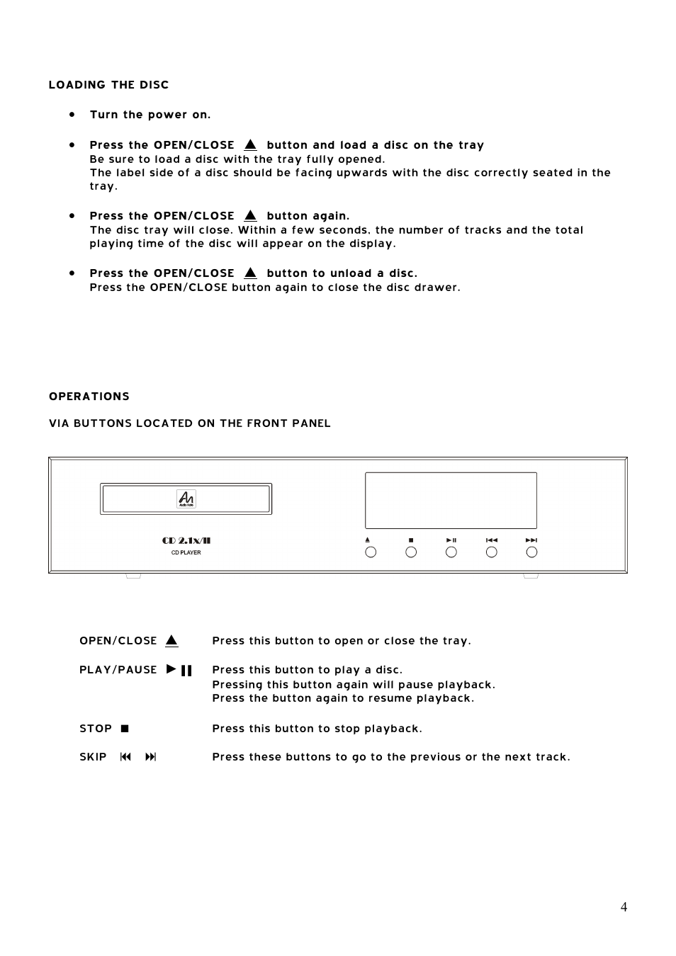 Audio Note CD-2.1x II User Manual | Page 5 / 8
