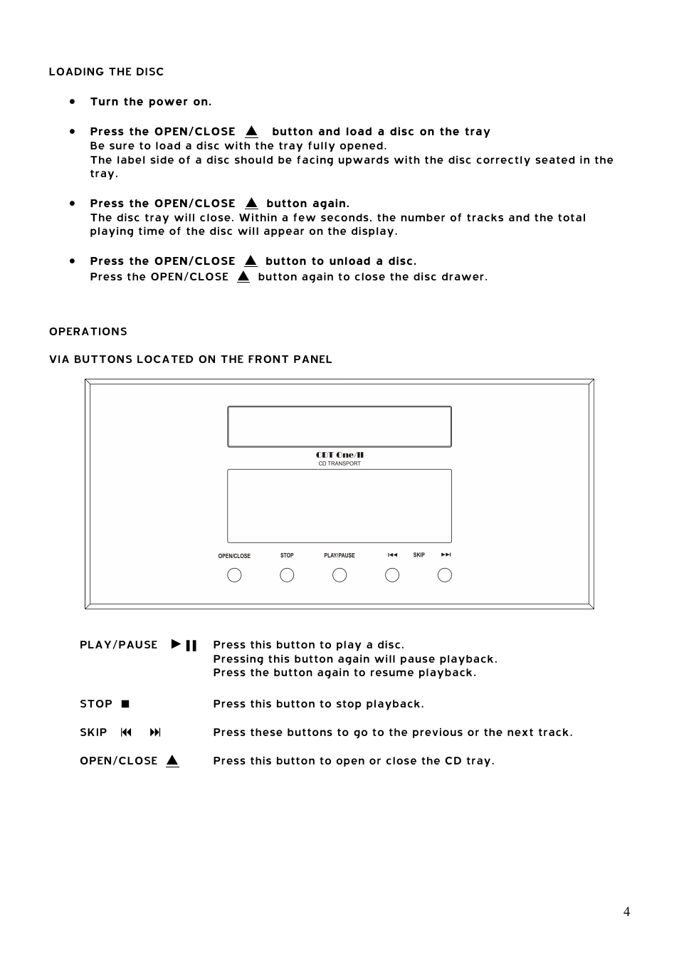Audio Note CDT-1 II User Manual | Page 5 / 8