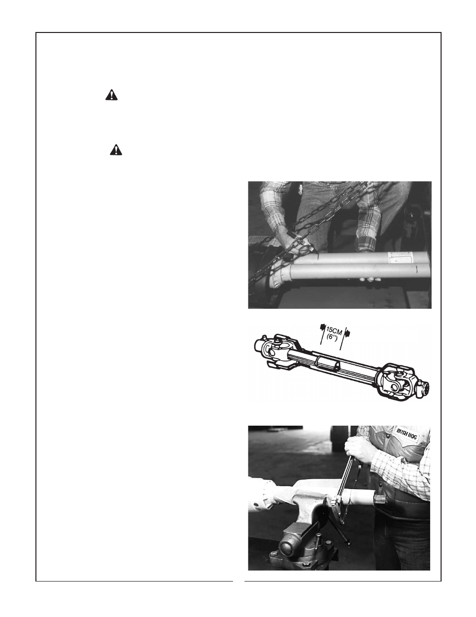 Bush Hog RTS User Manual | Page 8 / 19