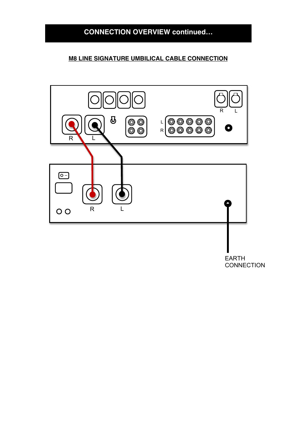 Connection overview continued | Audio Note M8 Line Signature User Manual | Page 10 / 20