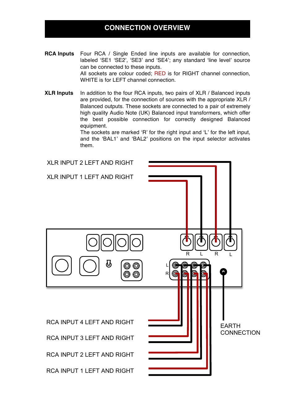 Connection overview | Audio Note M10 Signature User Manual | Page 11 / 23