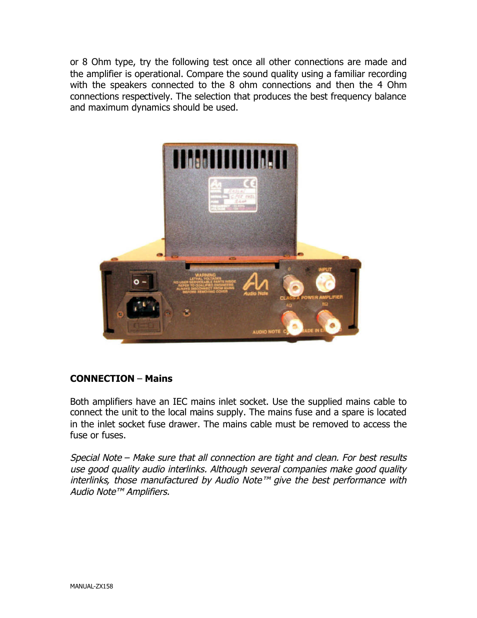 Audio Note Kassai User Manual | Page 4 / 7