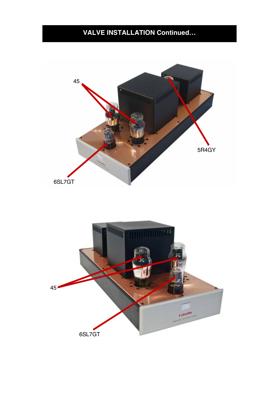 Audio Note Paladin User Manual | Page 8 / 13