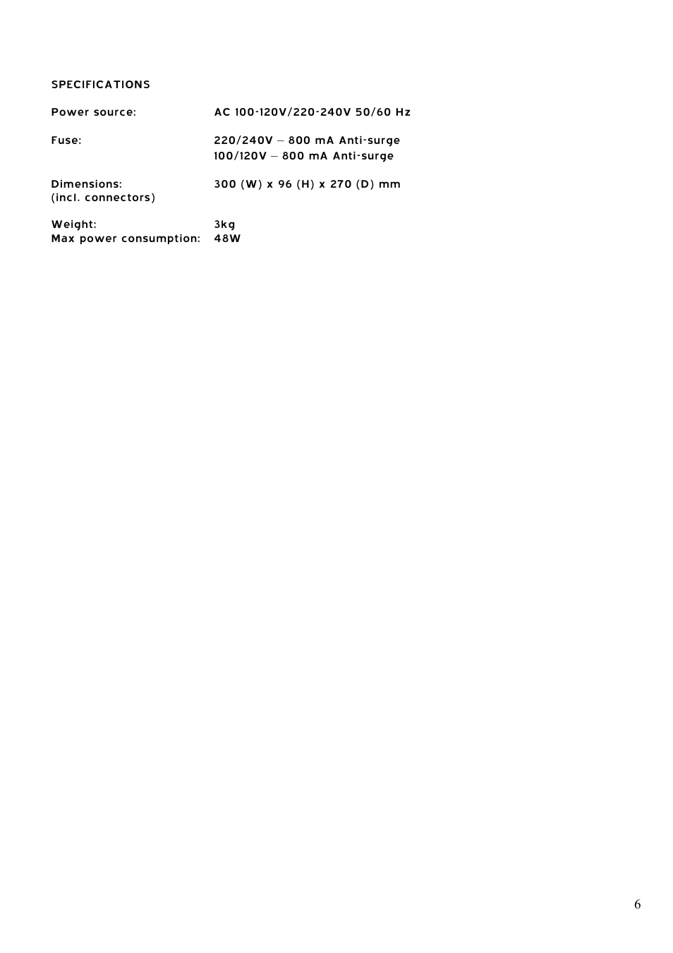 Audio Note R-Zero II User Manual | Page 6 / 6