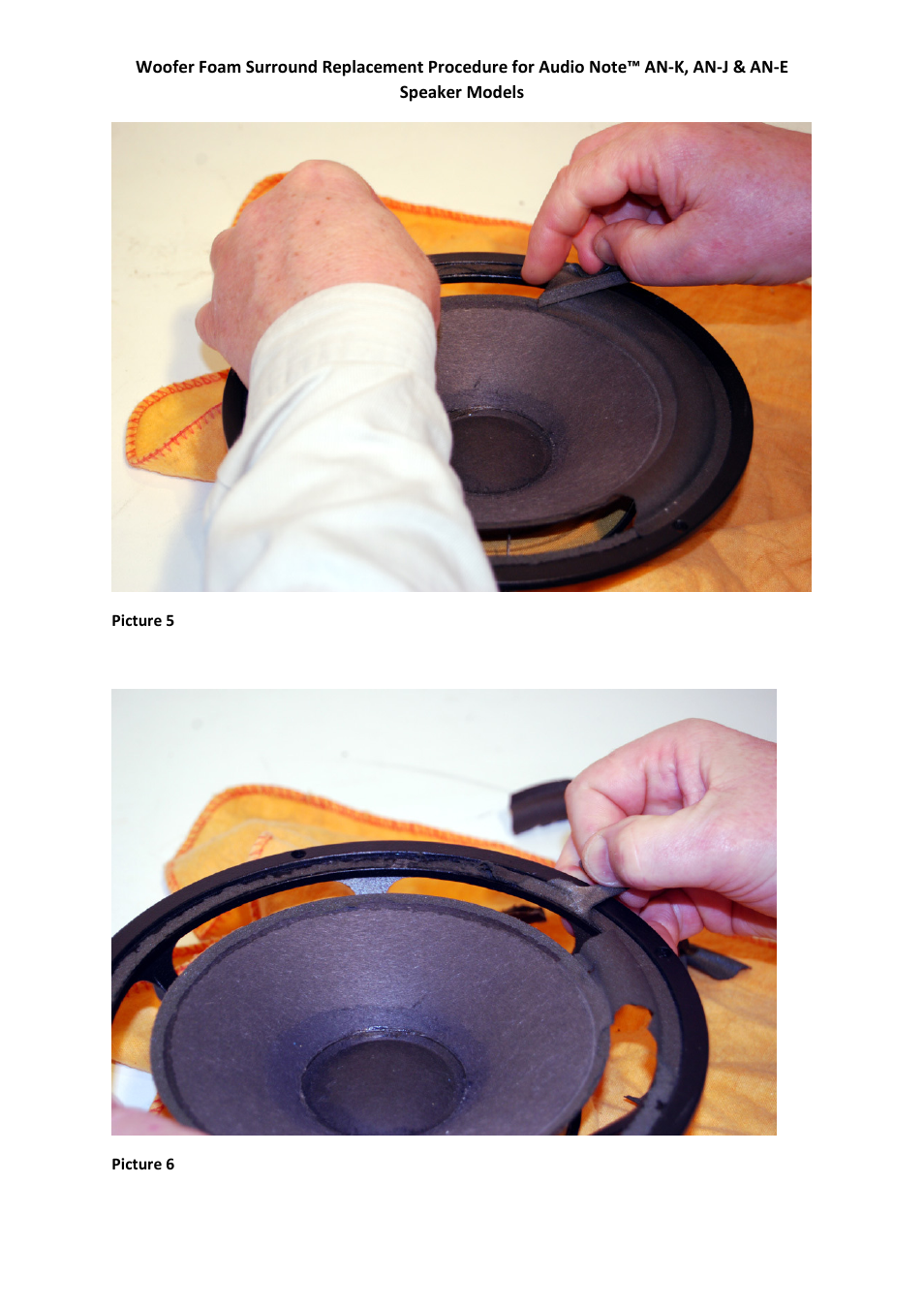 Audio Note Speaker Foam Replacement User Manual | Page 4 / 10