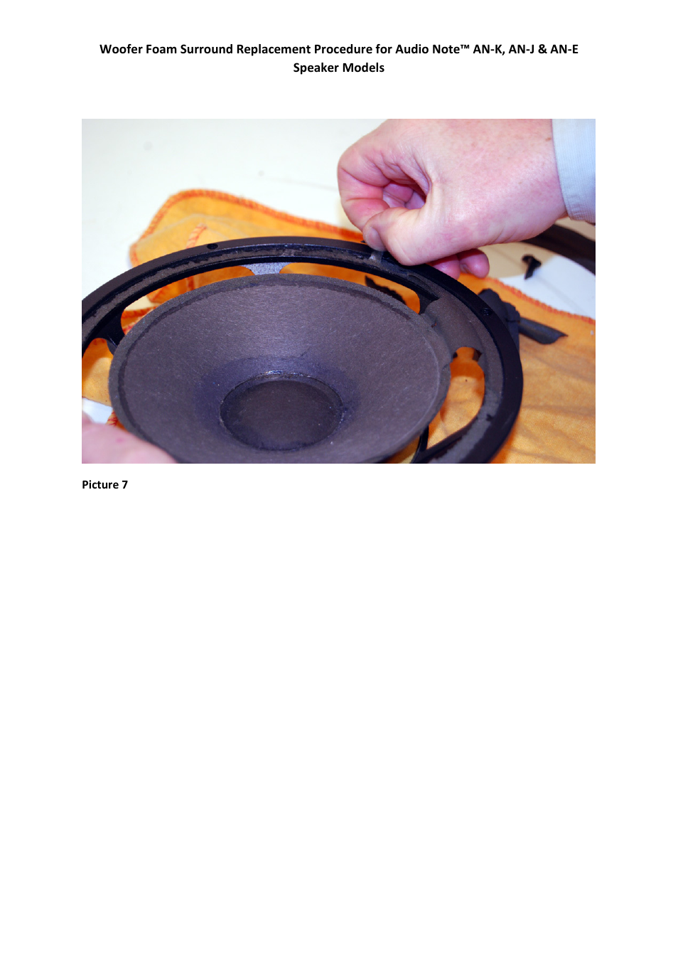 Audio Note Speaker Foam Replacement User Manual | Page 5 / 10