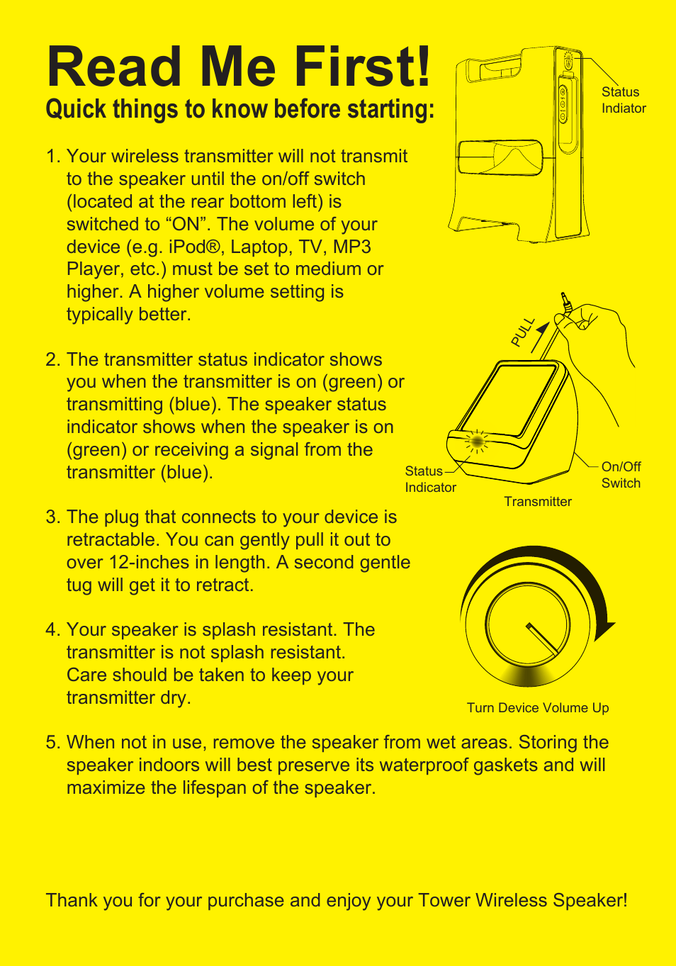 Audio Unlimited spk-24gx Guide User Manual | 1 page