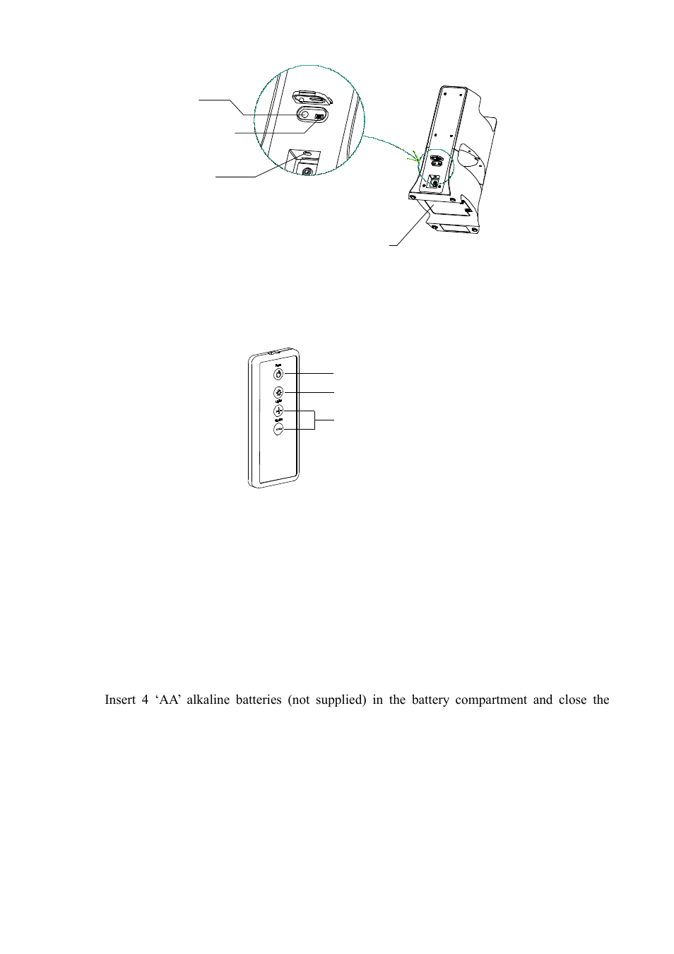 Installation, Remote control, Transmitter | Audio Unlimited spk-4gx User Manual | Page 5 / 33