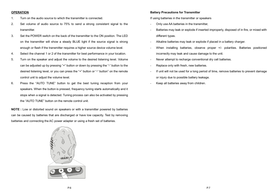 Audio Unlimited spk-rock3 User Manual | Page 4 / 17