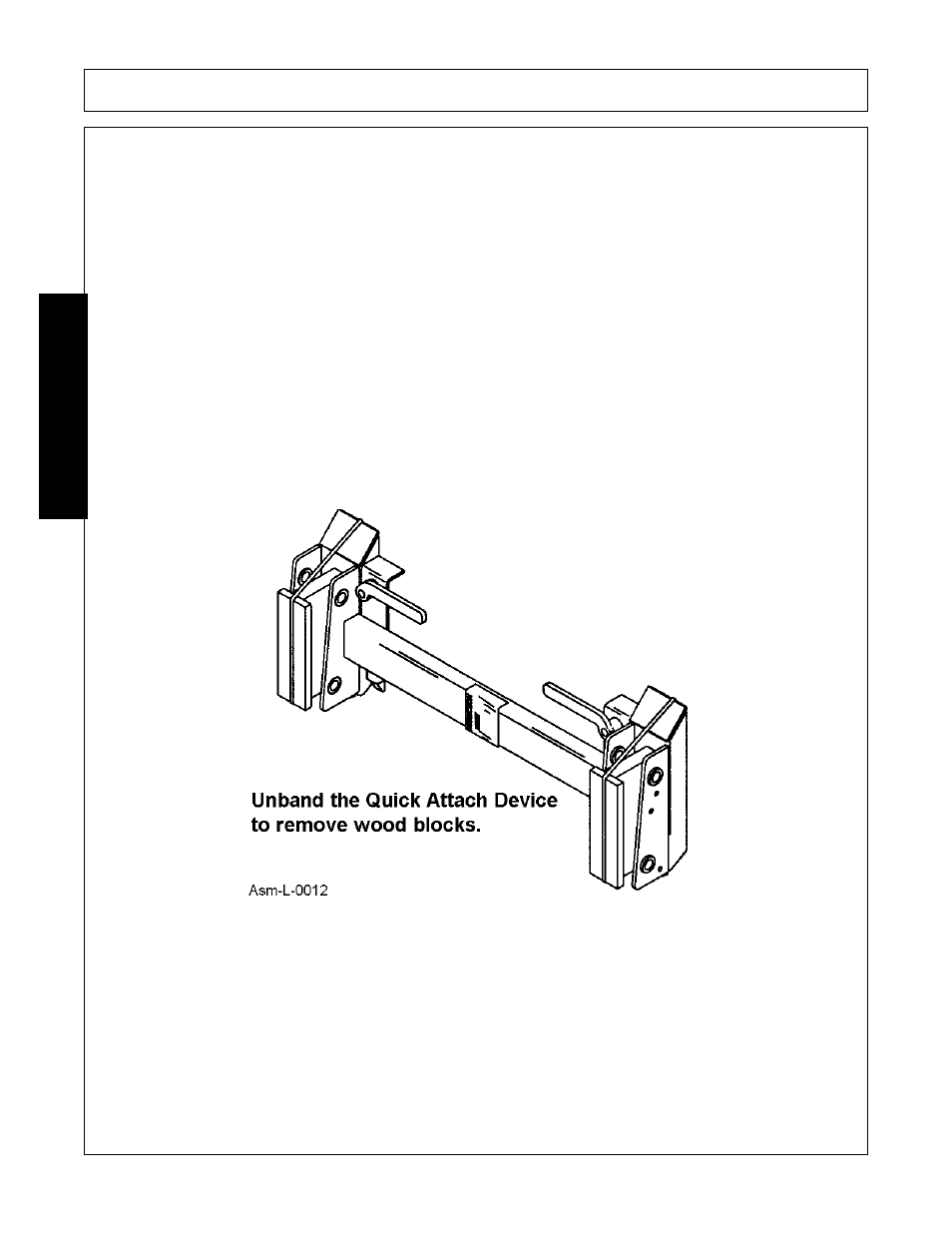 Assembling quick attach device, Assembling quick attach device -10, Assembly | Assembl y | Bush Hog 2547 User Manual | Page 44 / 108