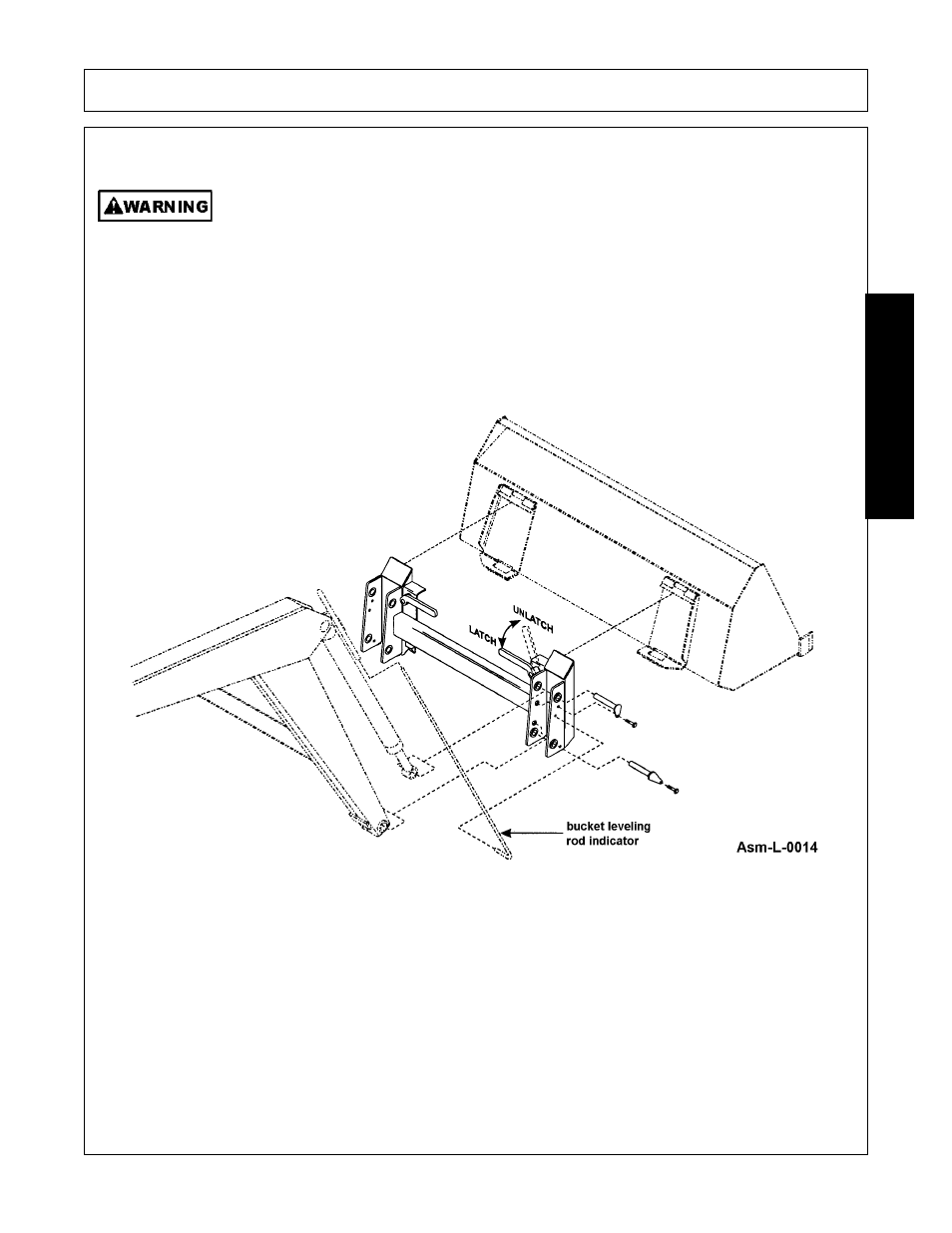 Installing quick attach device, Installing quick attach device -11, Assembly | Assembl y | Bush Hog 2547 User Manual | Page 45 / 108
