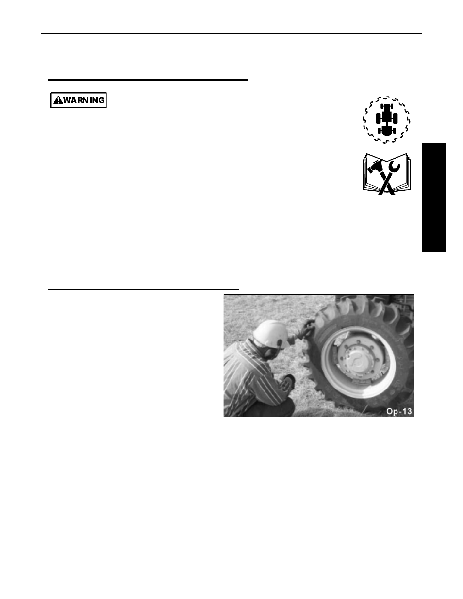 Pre-operation inspection and service, 1 tractor pre-operation inspection/service, Operation | Opera t ion | Bush Hog 2547 User Manual | Page 59 / 108