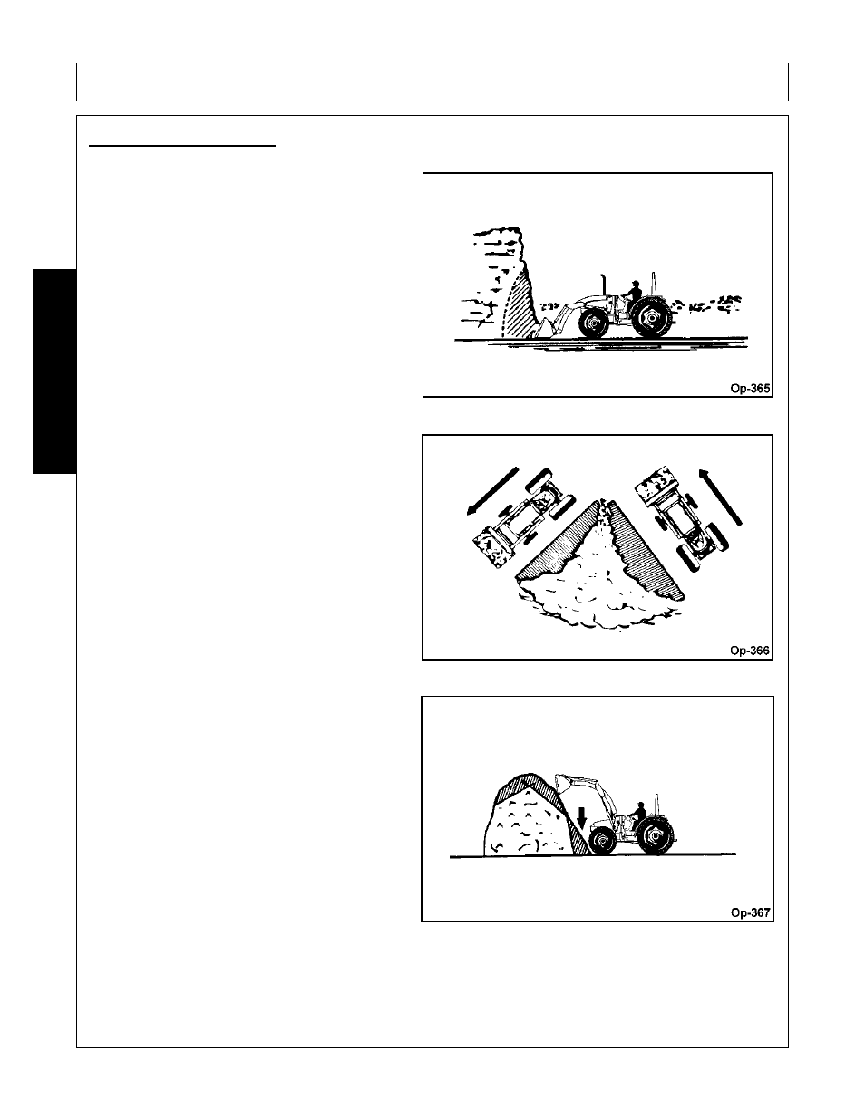 Loading from a bank, Operation, Opera t ion | Bush Hog 2547 User Manual | Page 78 / 108