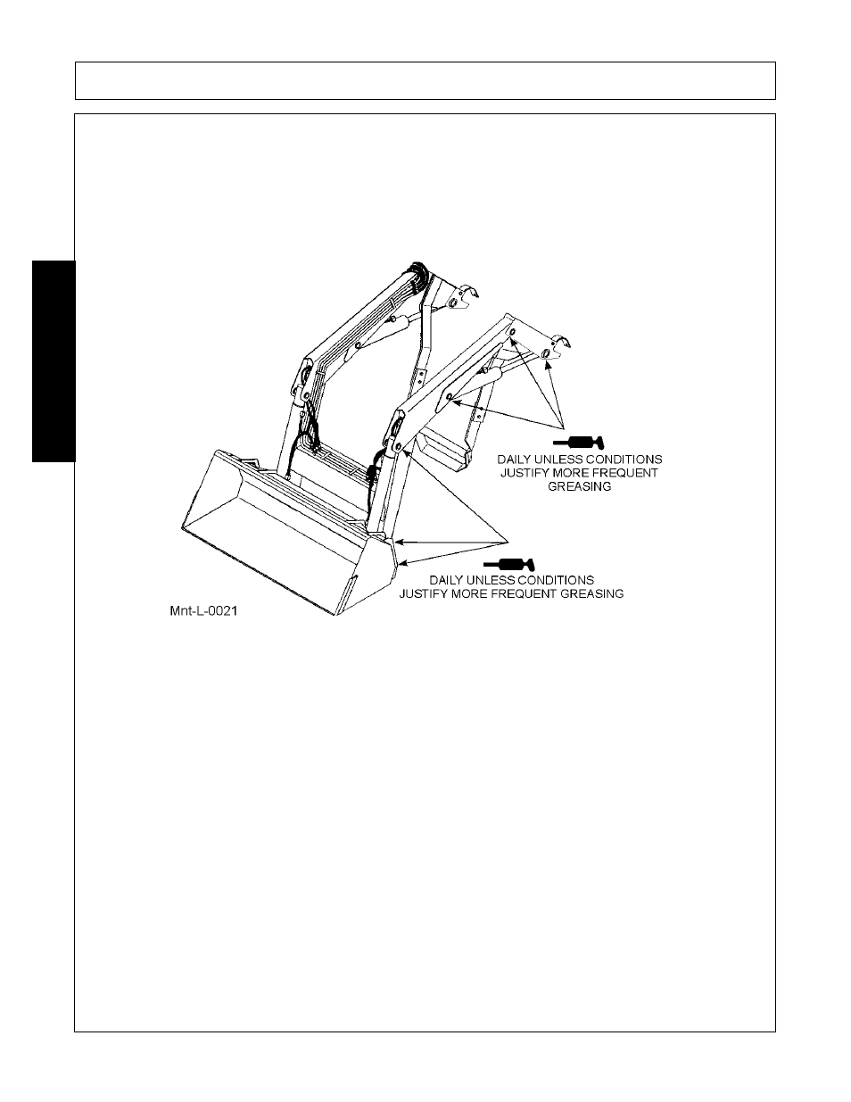 Lubrication schedule, Lubrication schedule -4, Maintenance | Bush Hog 2547 User Manual | Page 96 / 108